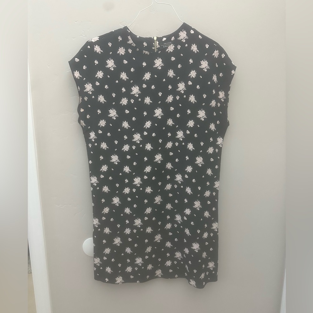 & Other Stories Black and Cream Floral Dress